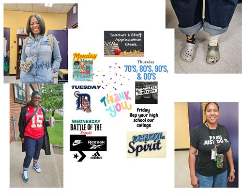 Teachers enjoying Teacher Appreciation Week